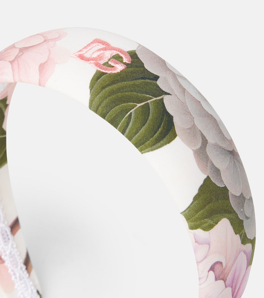 DG embroidered floral headband