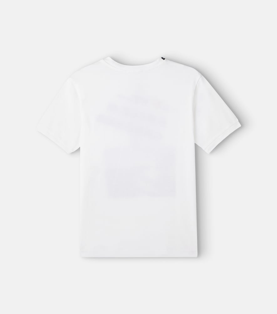 Printed cotton jersey T-shirt