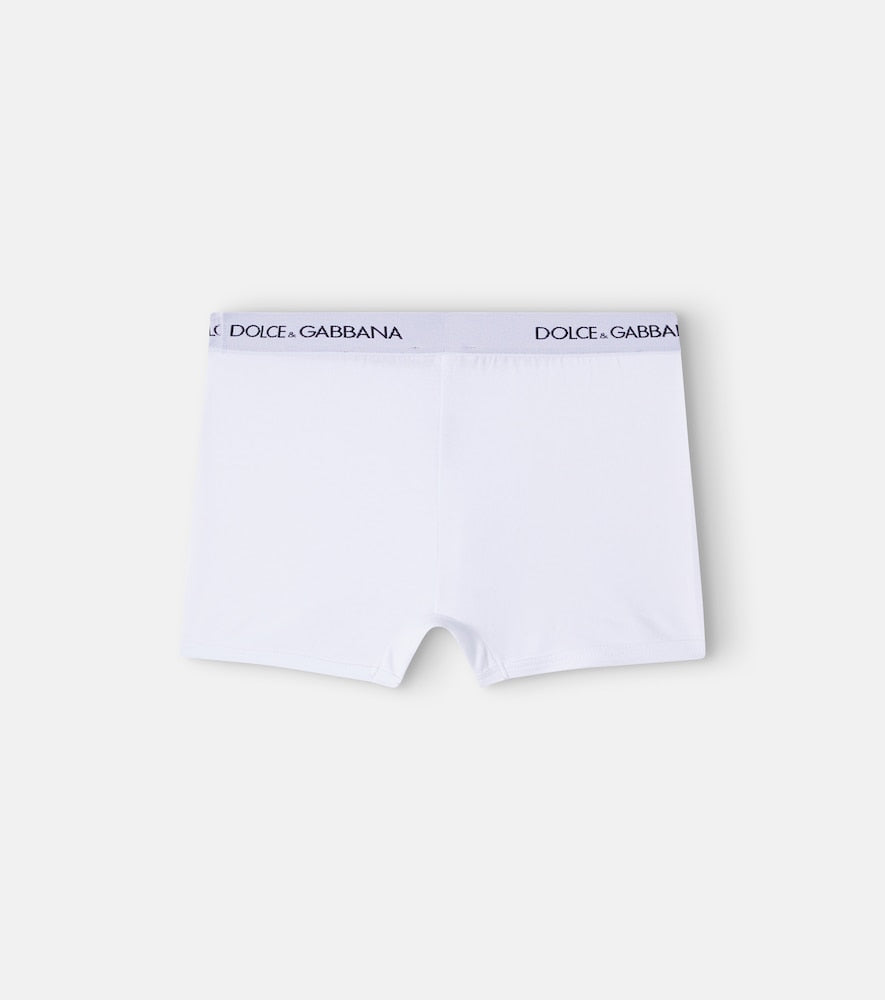 Cotton-blend jersey boxer briefs set of 2