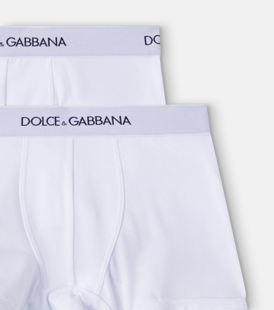 Cotton-blend jersey boxer briefs set of 2