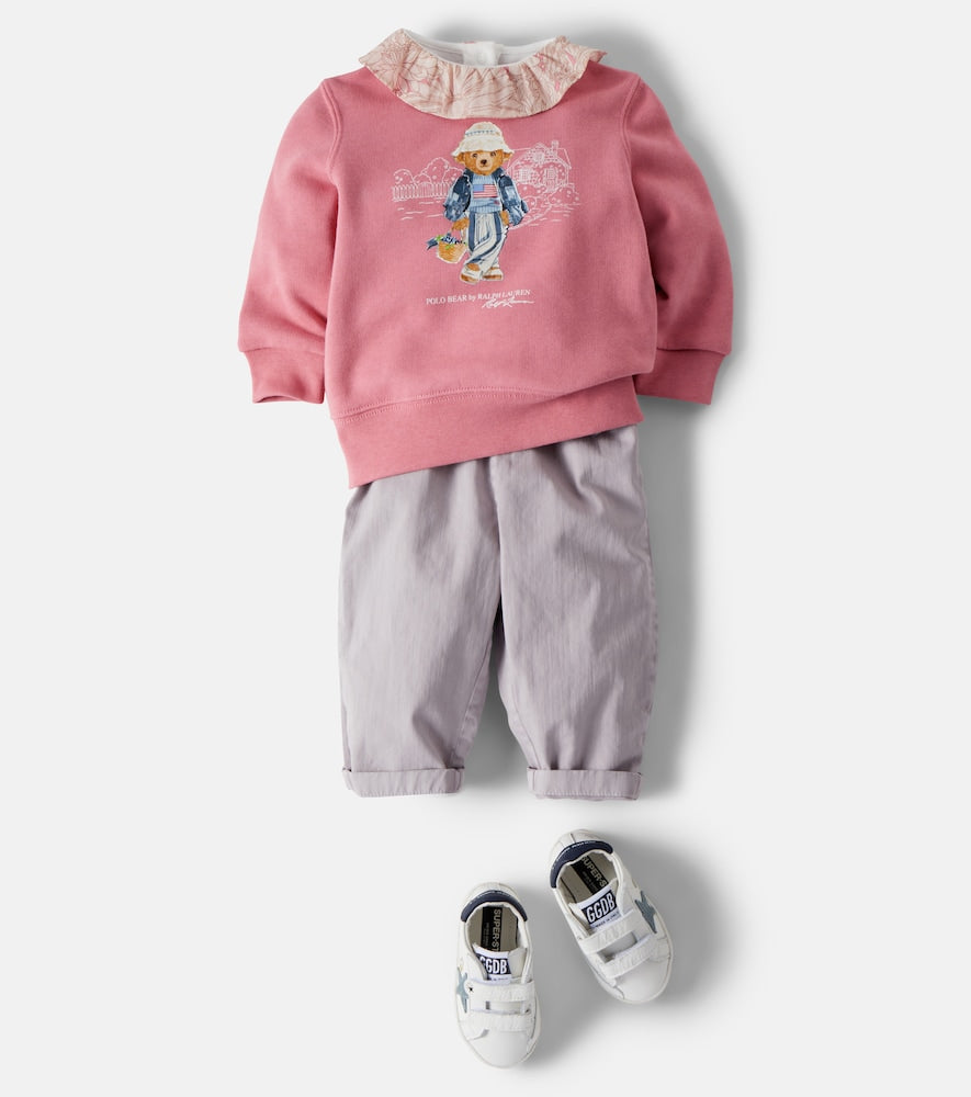 Baby Polo Bear cotton-blend sweatshirt