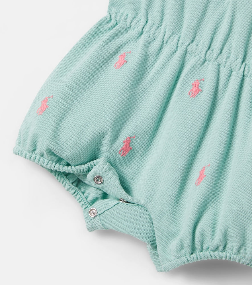 Baby cotton piqué onesie