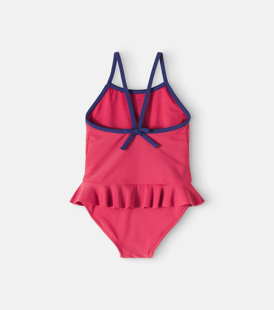 Baby Polo Bear embroidered swimsuit