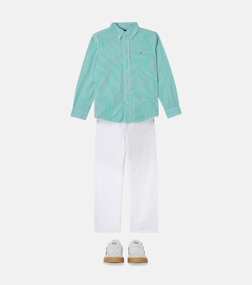Striped cotton shirt