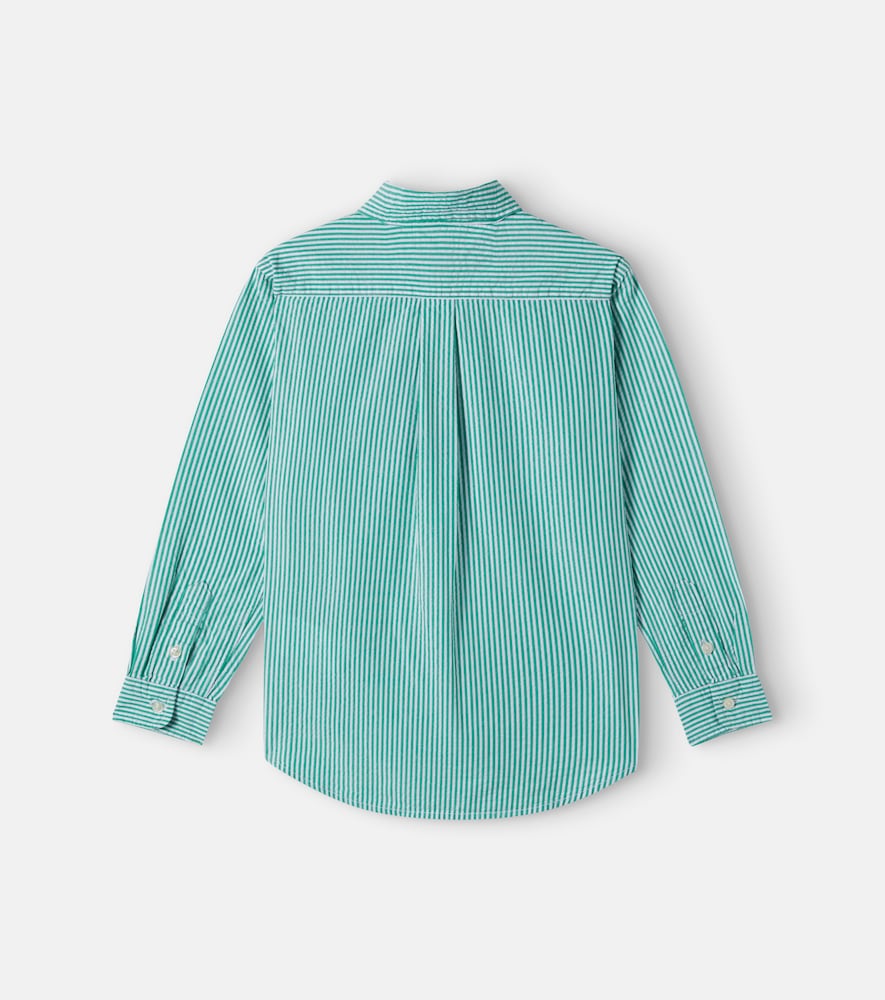 Striped cotton shirt