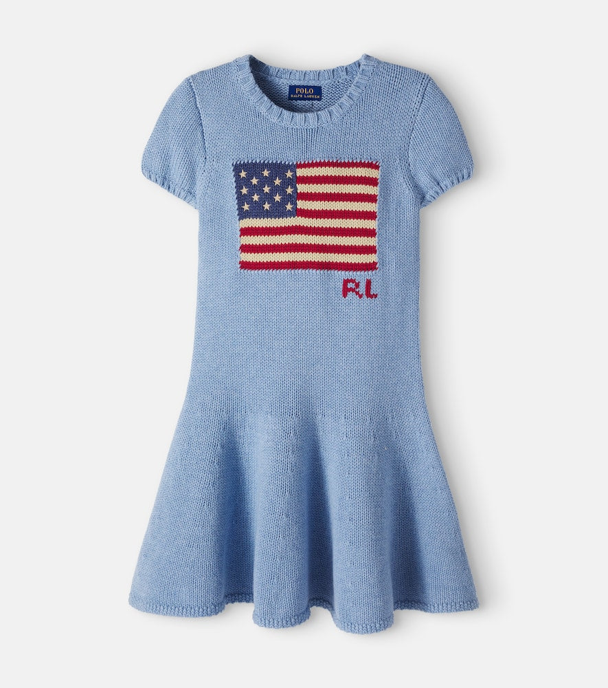 Embroidered cotton dress