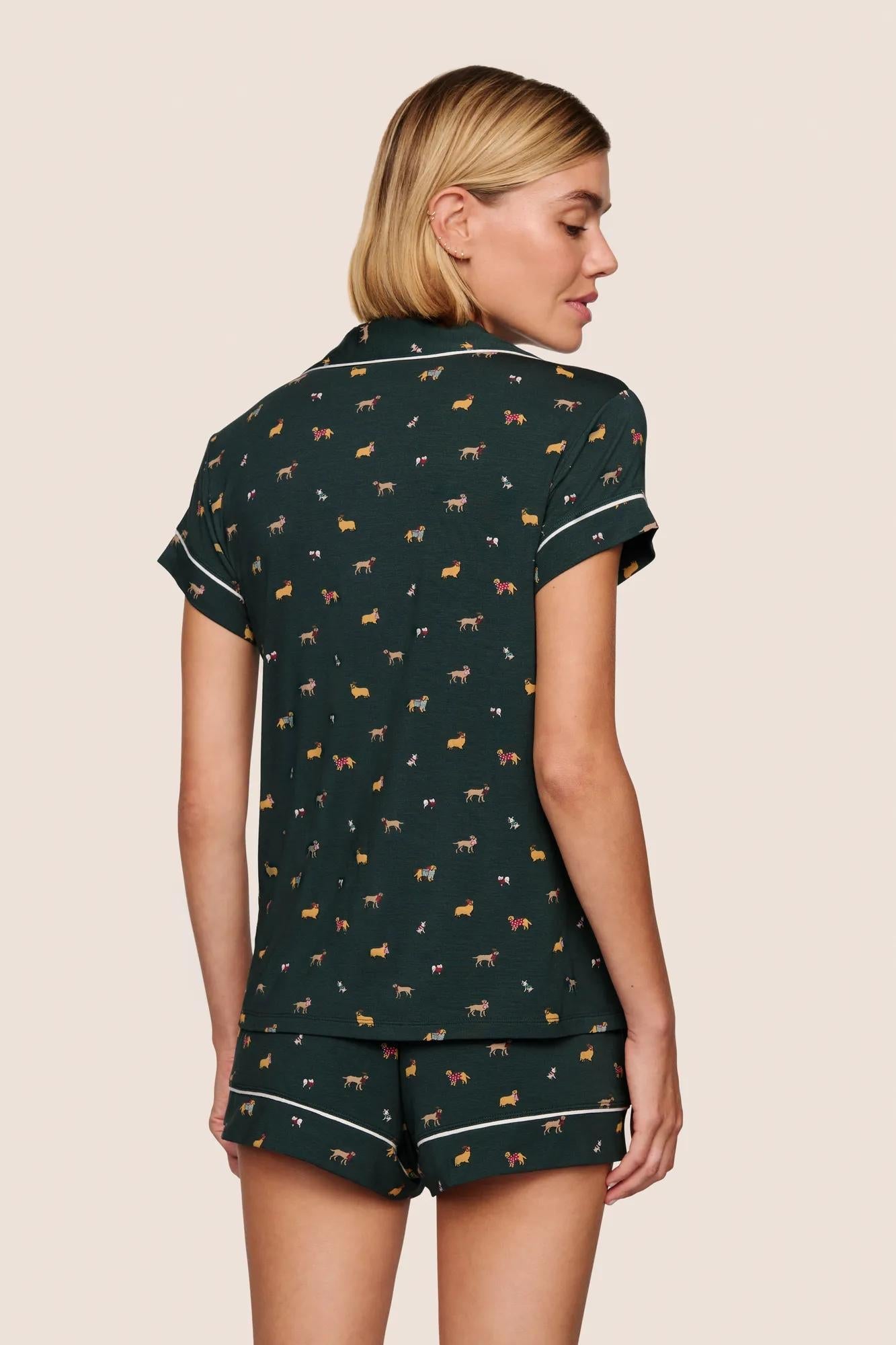 Gisele Printed TENCEL™ Modal Shortie Short PJ Set