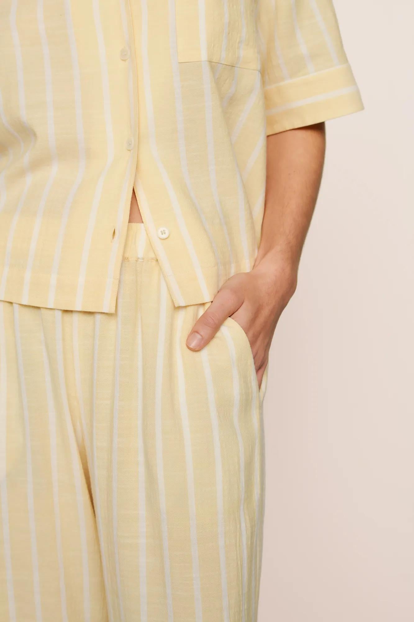 Nautico Relaxed Short Sleeve & Pant PJ Set
