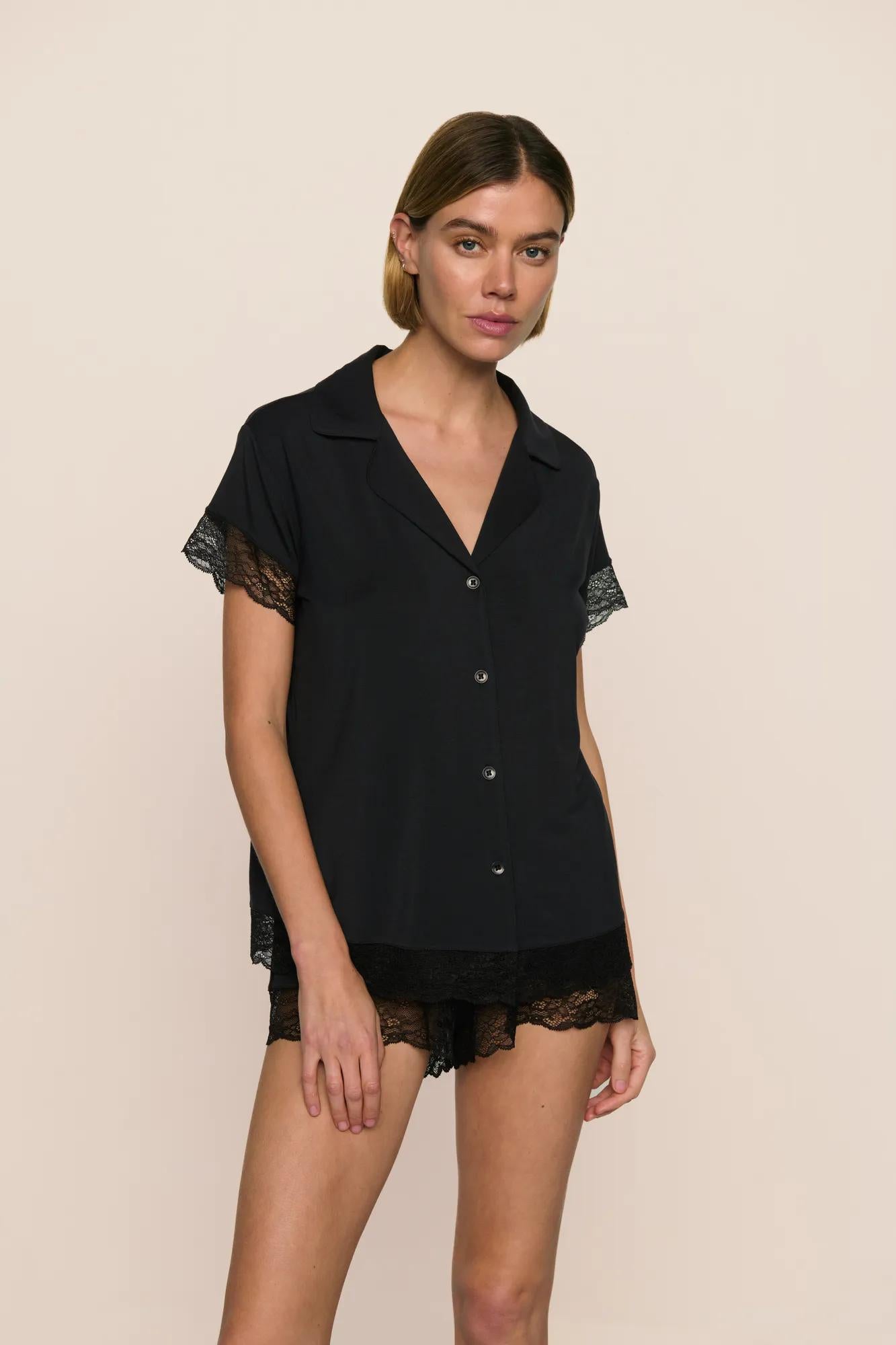 Malou TENCEL™ Modal Shortie Short PJ Set