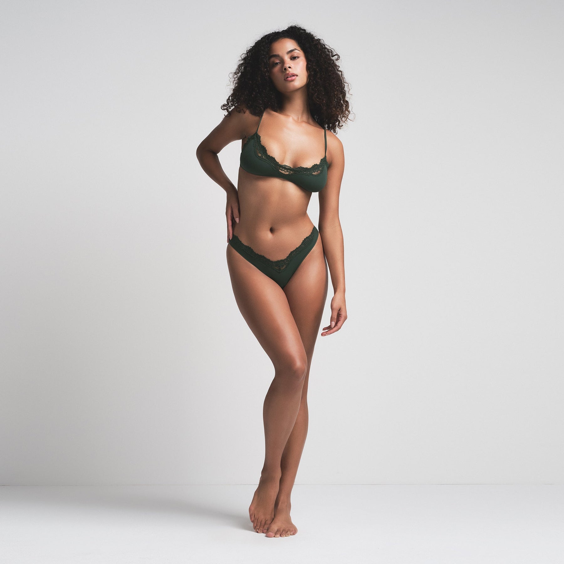 FITS EVERYBODY LACE DIPPED THONG 5-PACK | MIRROR MULTI