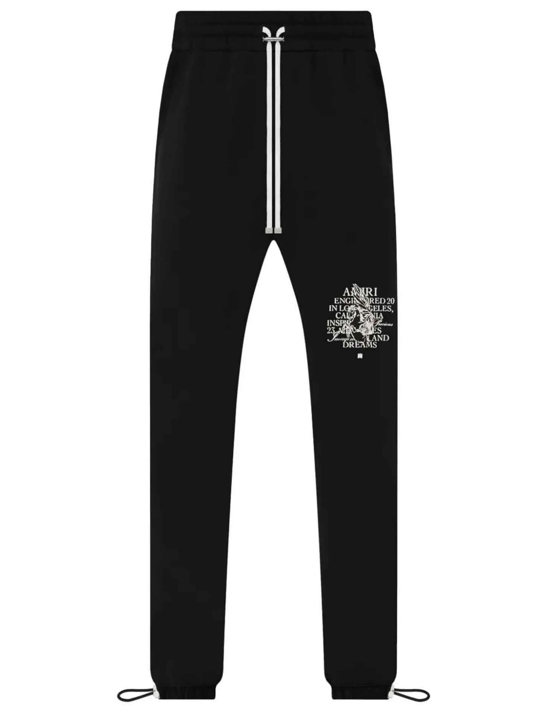 AMIRI PRECIOUS MEMORIES SWEATPANTS BLACK