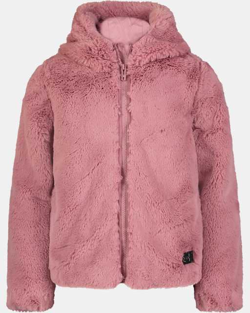 Toddler Girls' UA Cozy Fur Zip-Up Hoodie