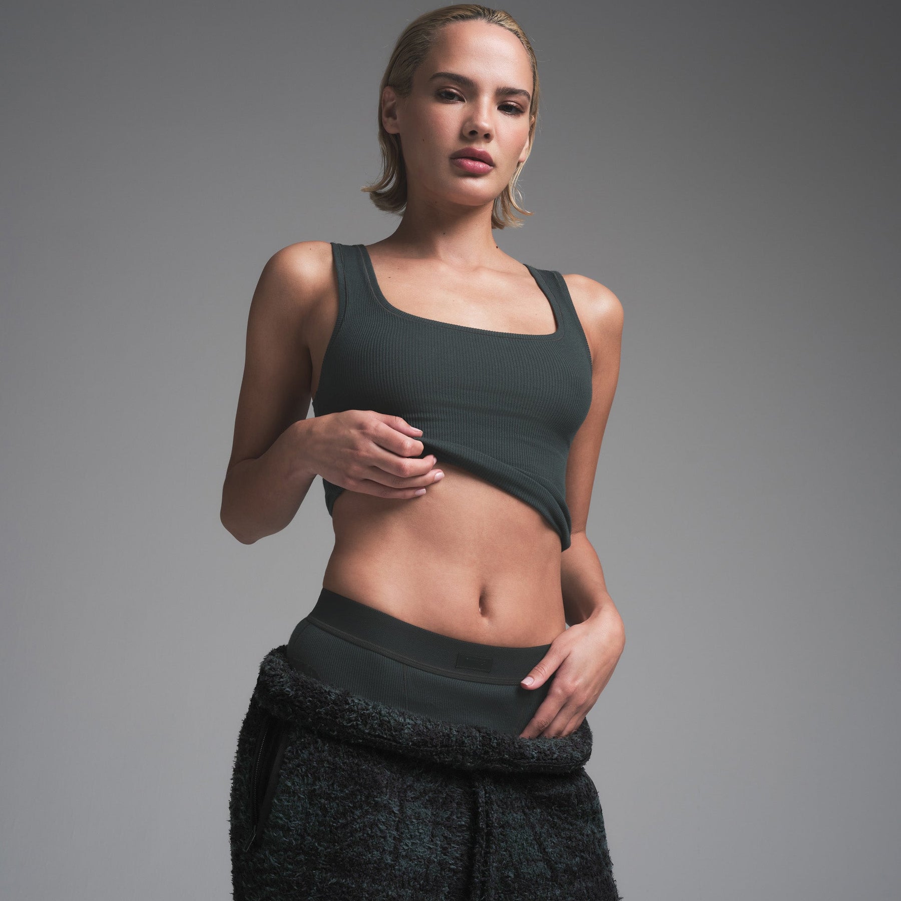 COZY KNIT UNISEX PANT | CYPRESS PLAID