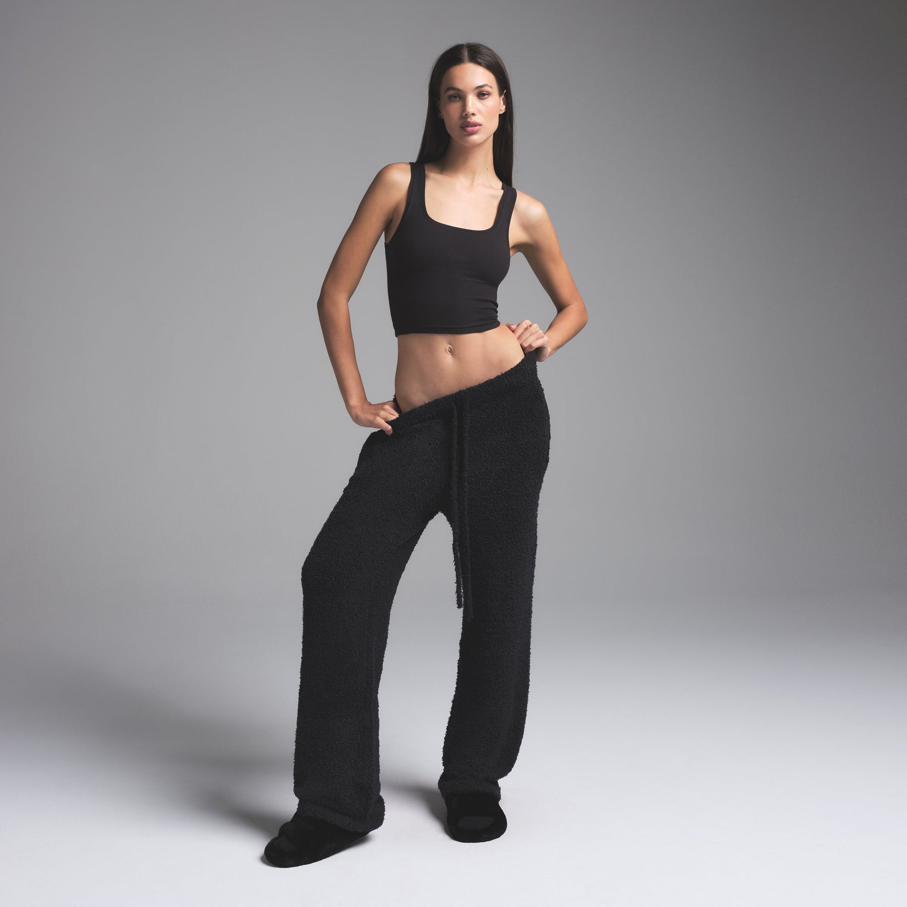 COZY KNIT UNISEX PANT | ONYX