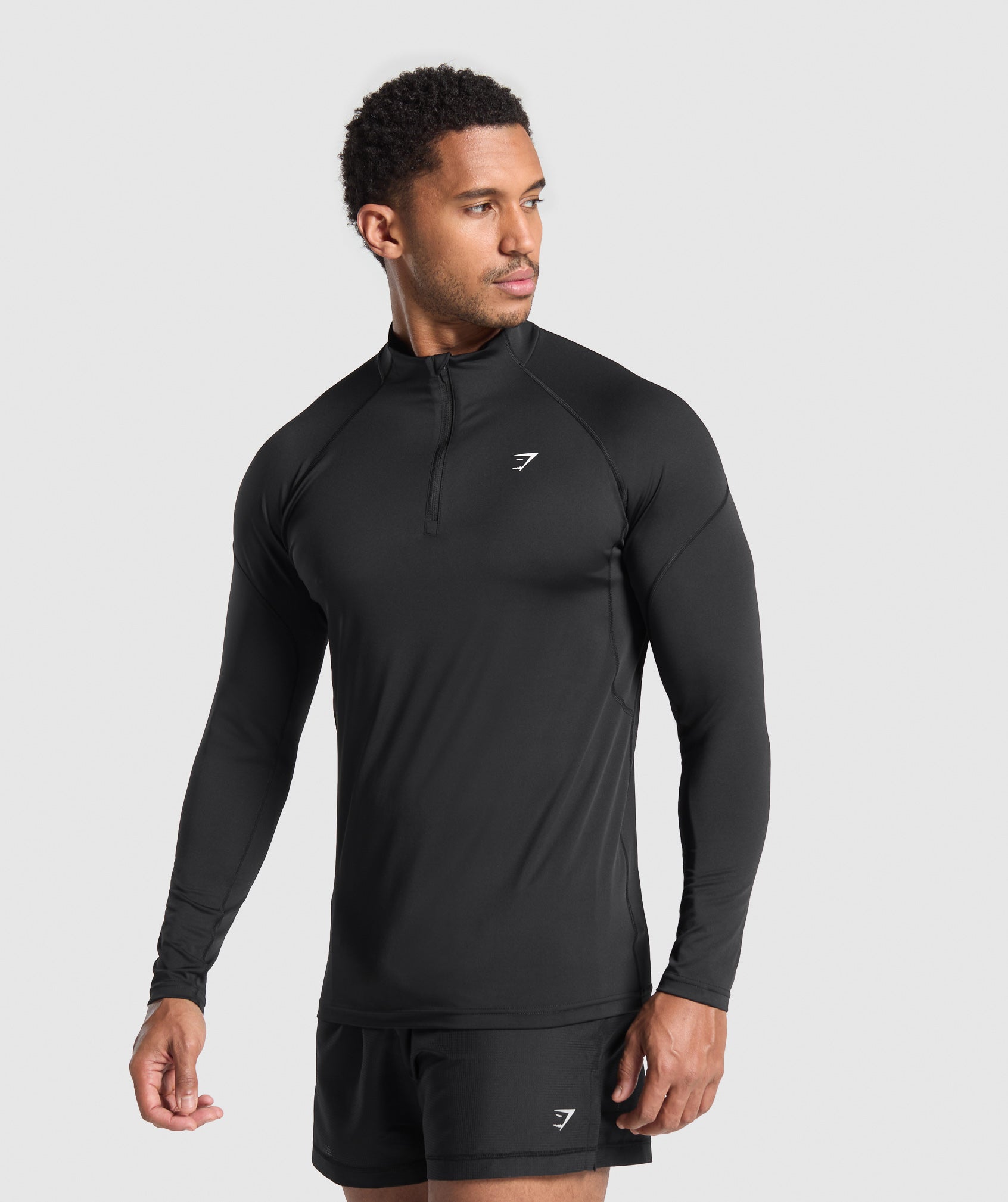 Gymshark Performance 1/4 Zip - Black