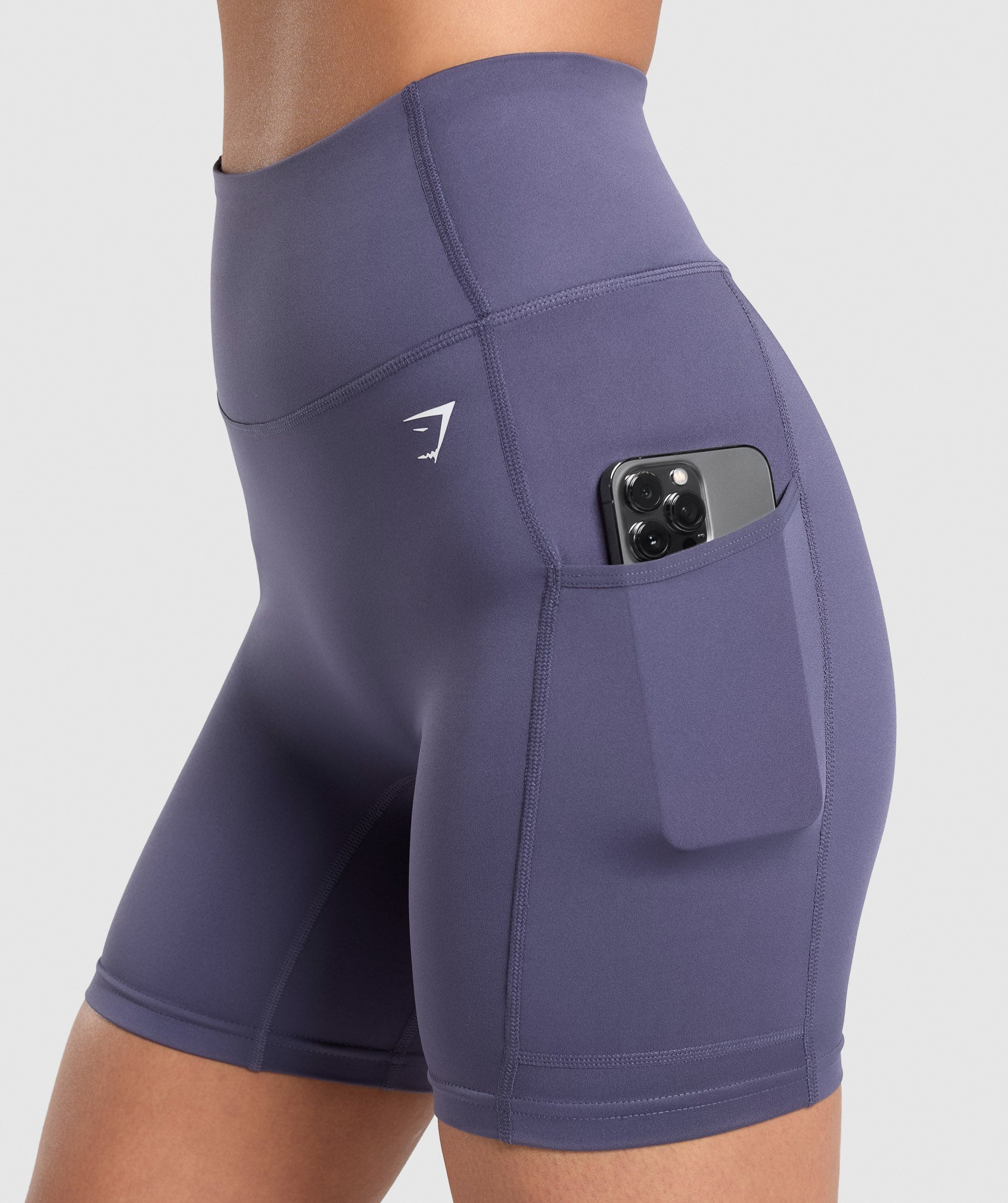 Gymshark Pocket Shorts - Weighted Purple