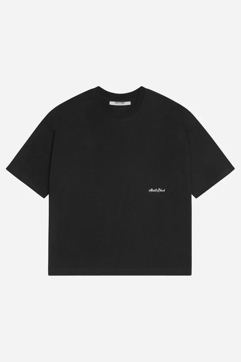 Banner t-shirt - black/ecru