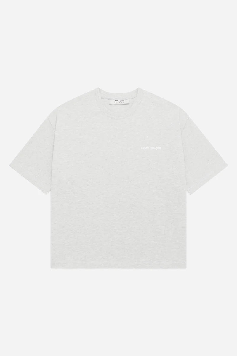 Creative studio t-shirt - grey marl/white
