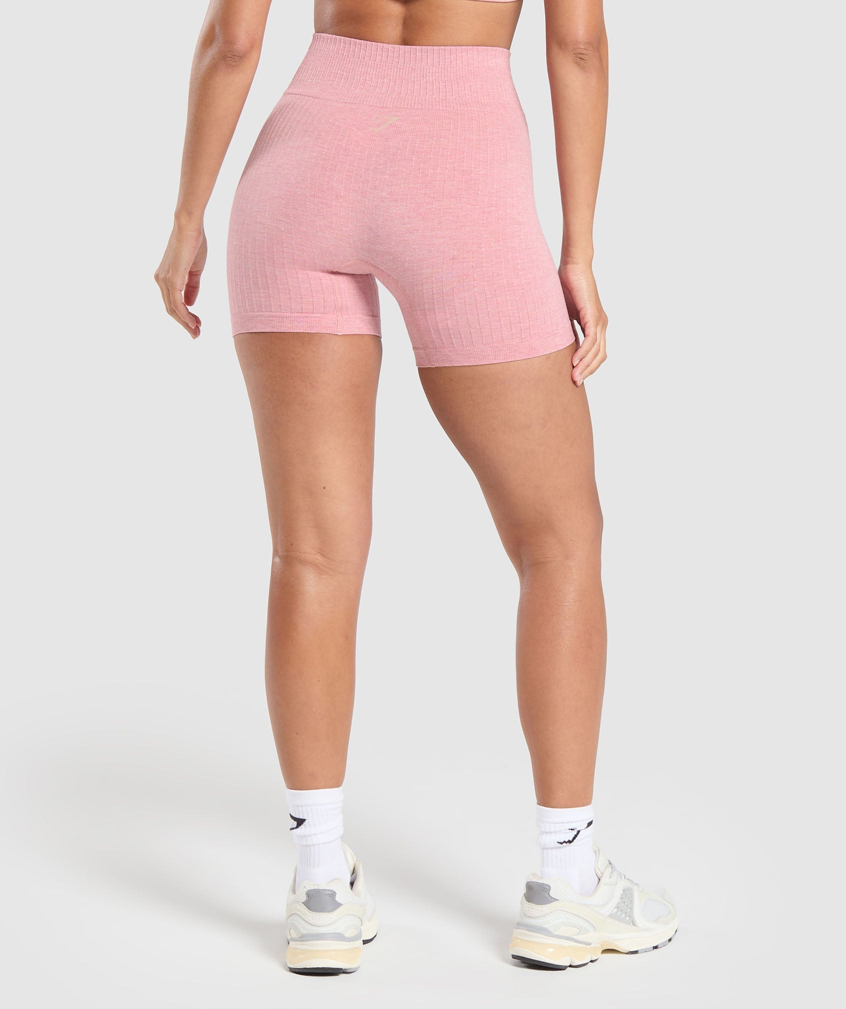 Gymshark Luxe Seamless Shorts - Cosy Pink Marl