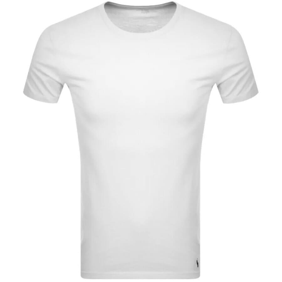 Ralph Lauren 2 Pack Crew Neck T Shirts White