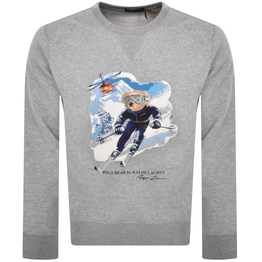 Ralph Lauren Active Bear Sweatshirt Grey Heather