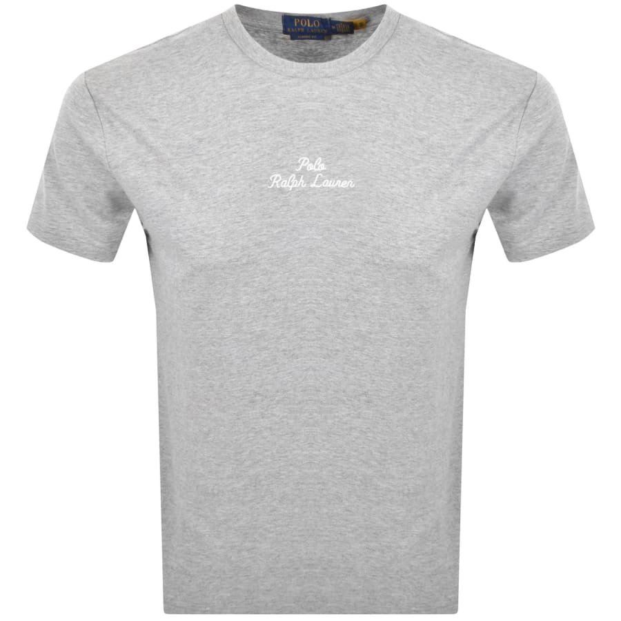 Ralph Lauren Classic Fit T Shirt Heather Grey