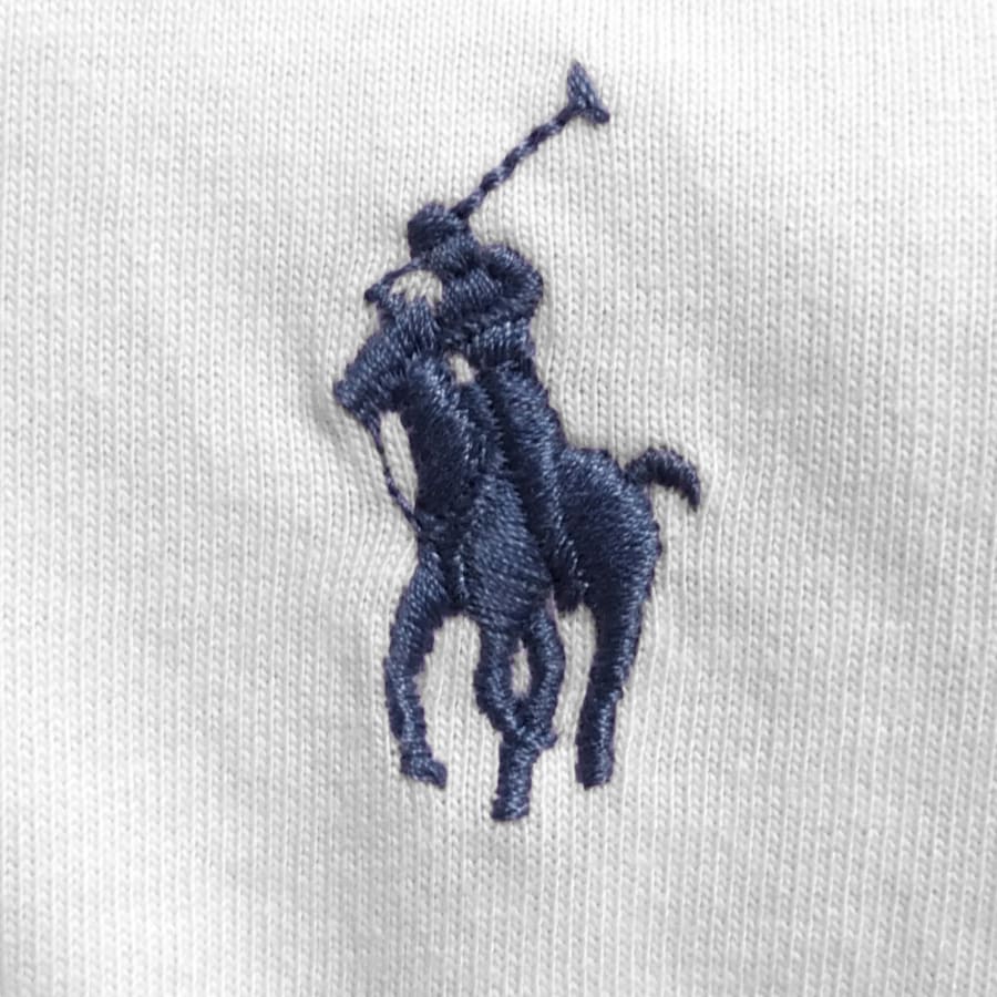Ralph Lauren Crew Neck Slim Fit T Shirt White