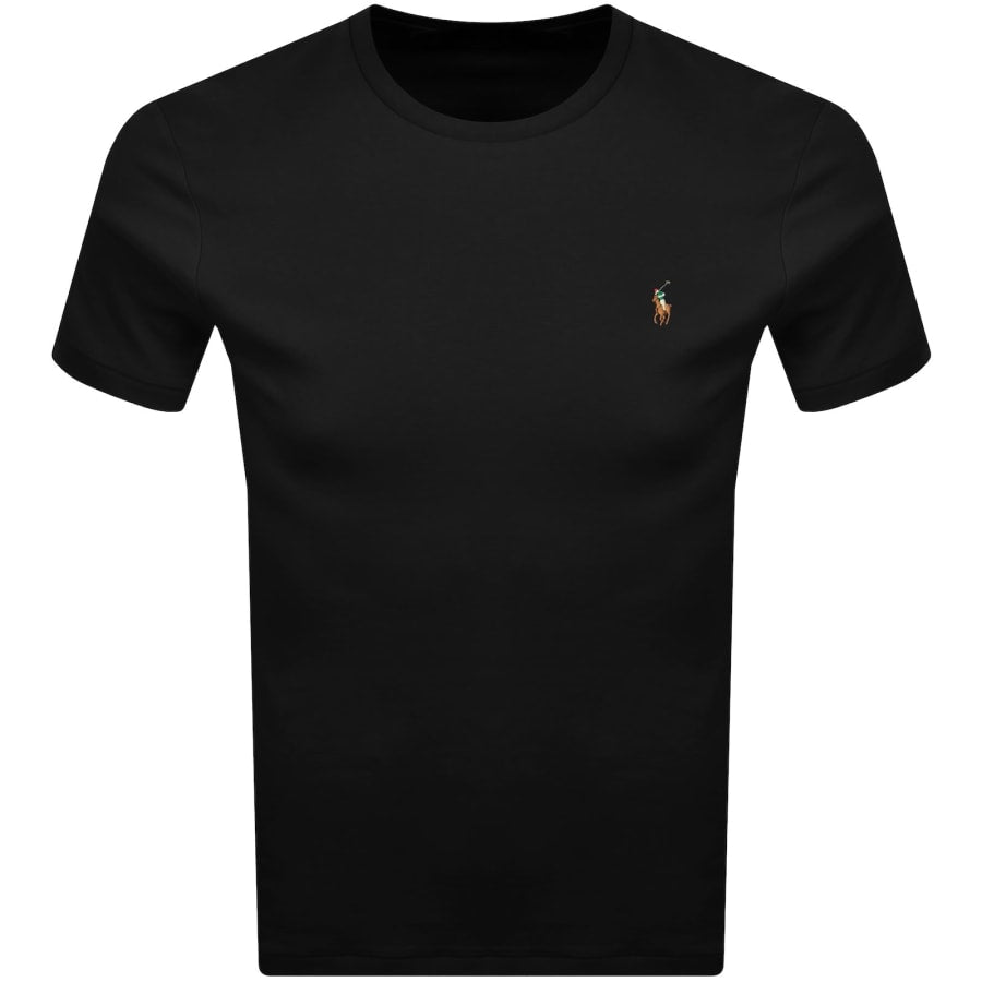 Ralph Lauren Crew Neck T Shirt Black