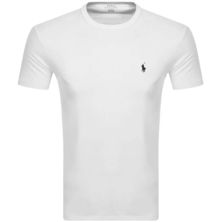 Ralph Lauren Crew Neck T Shirt White