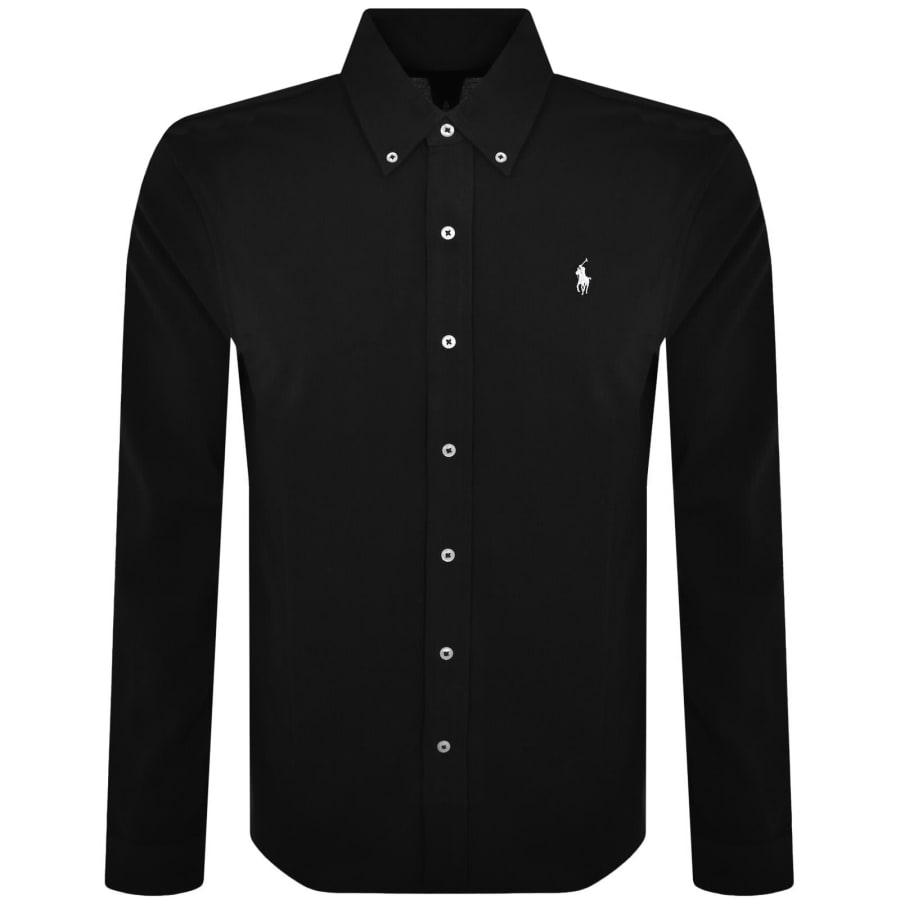 Ralph Lauren Featherweight Mesh Shirt Black