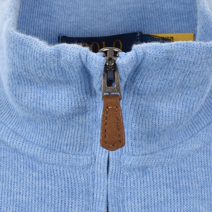 Ralph Lauren Half Zip Sweatshirt Blue