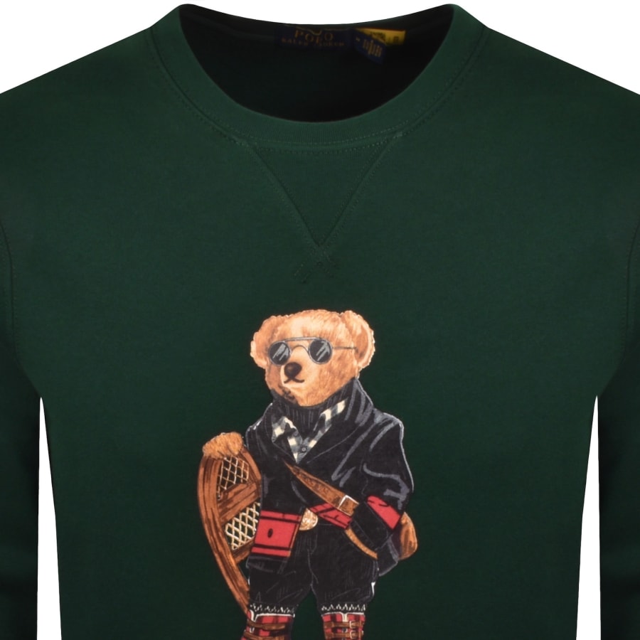 Ralph Lauren Holiday Bear Sweatshirt Green