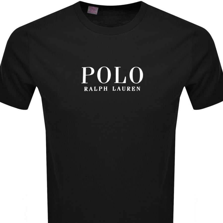 Ralph Lauren Logo Crew Neck T Shirt Black