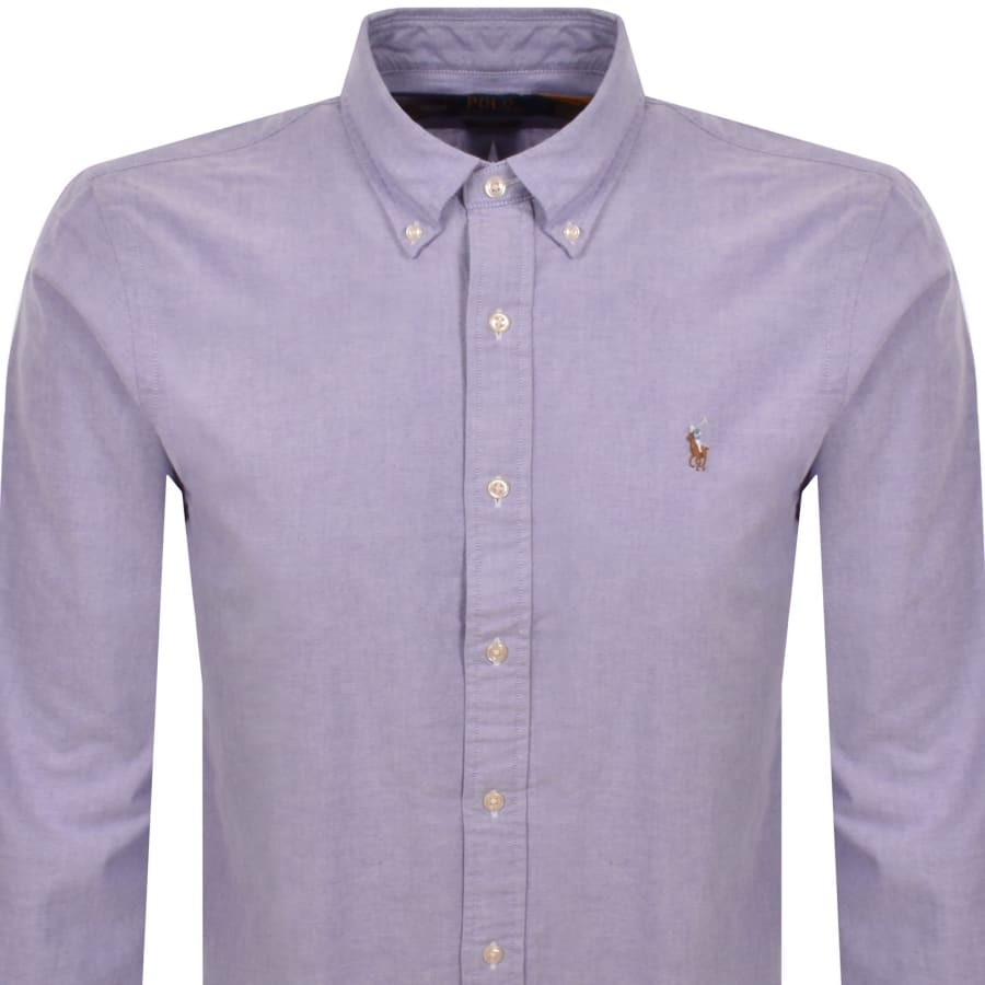 Ralph Lauren Long Sleeve Shirt Purple