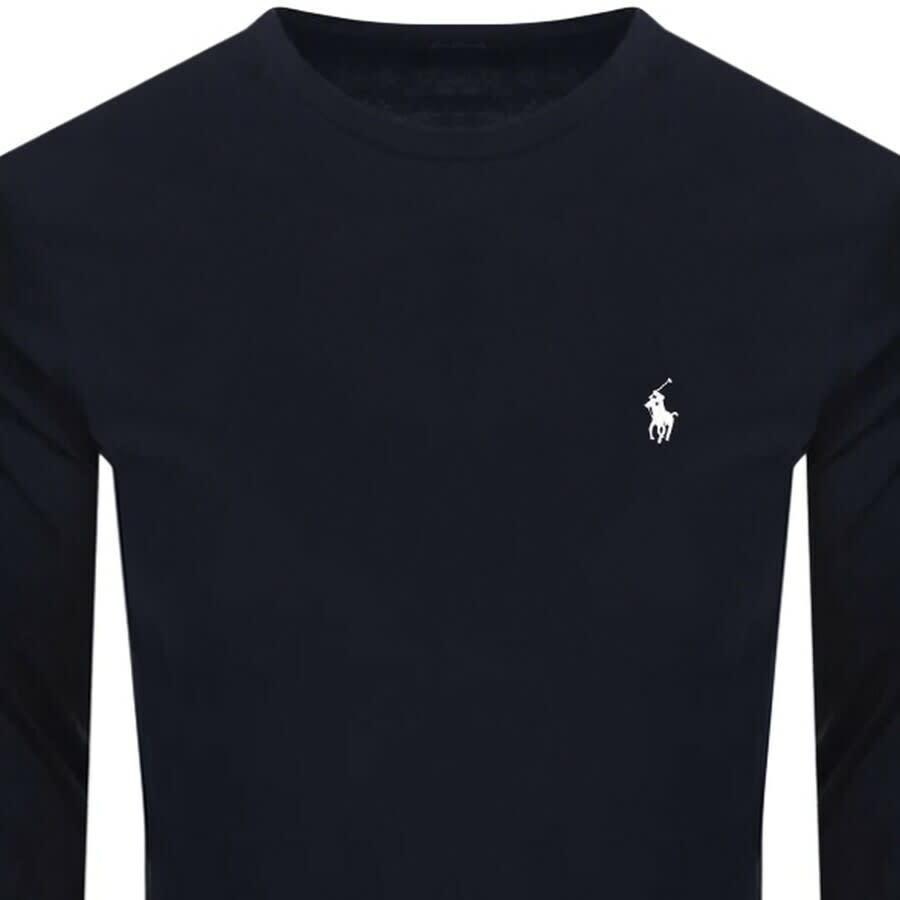 Ralph Lauren Long Sleeved T Shirt Navy