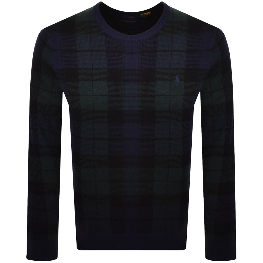 Ralph Lauren Merino Wool Knit Jumper Navy