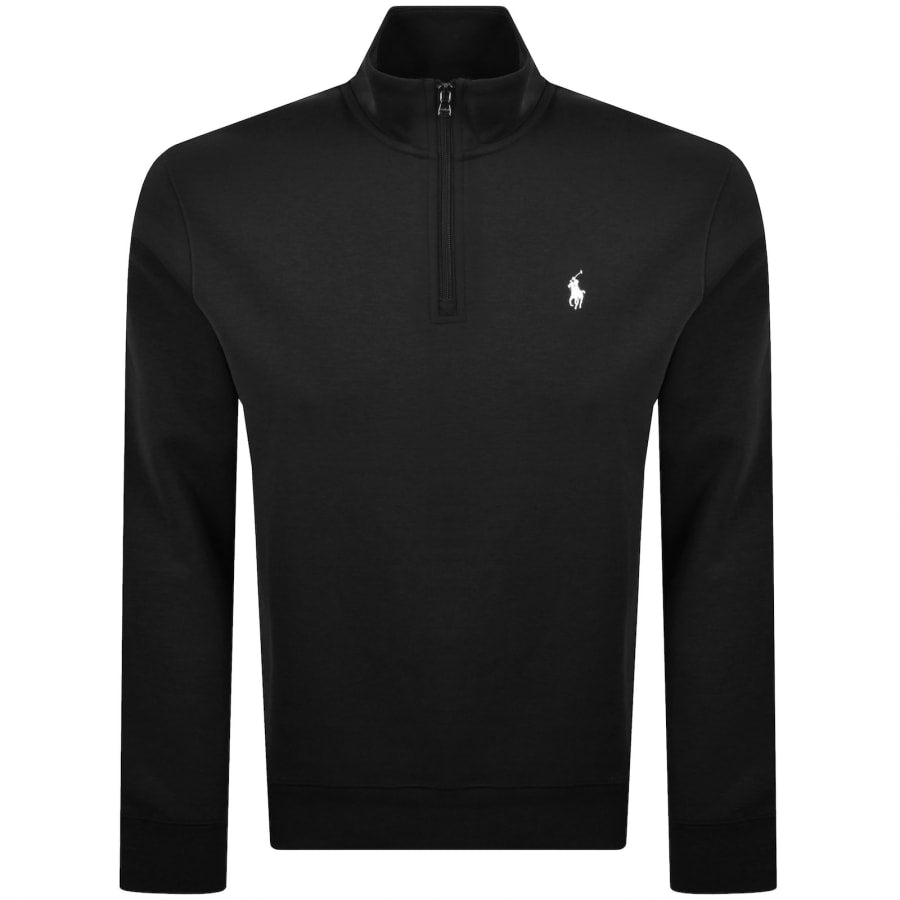 Ralph Lauren Quarter Zip Sweatshirt Black