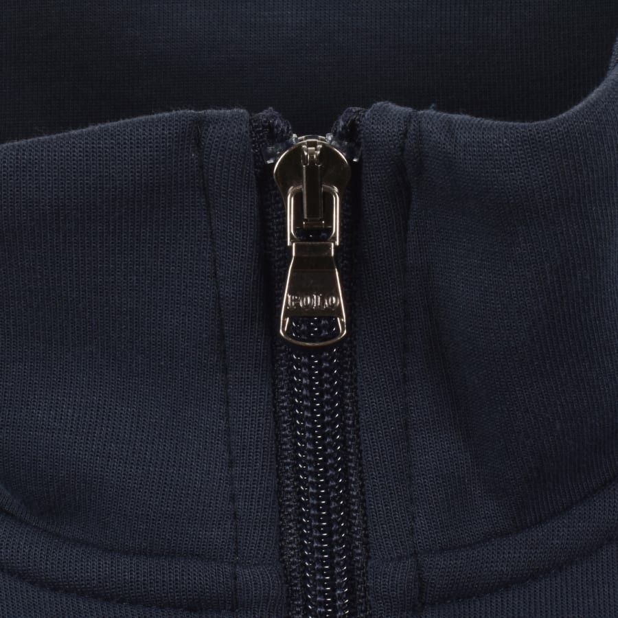 Ralph Lauren Quarter Zip Sweatshirt Navy