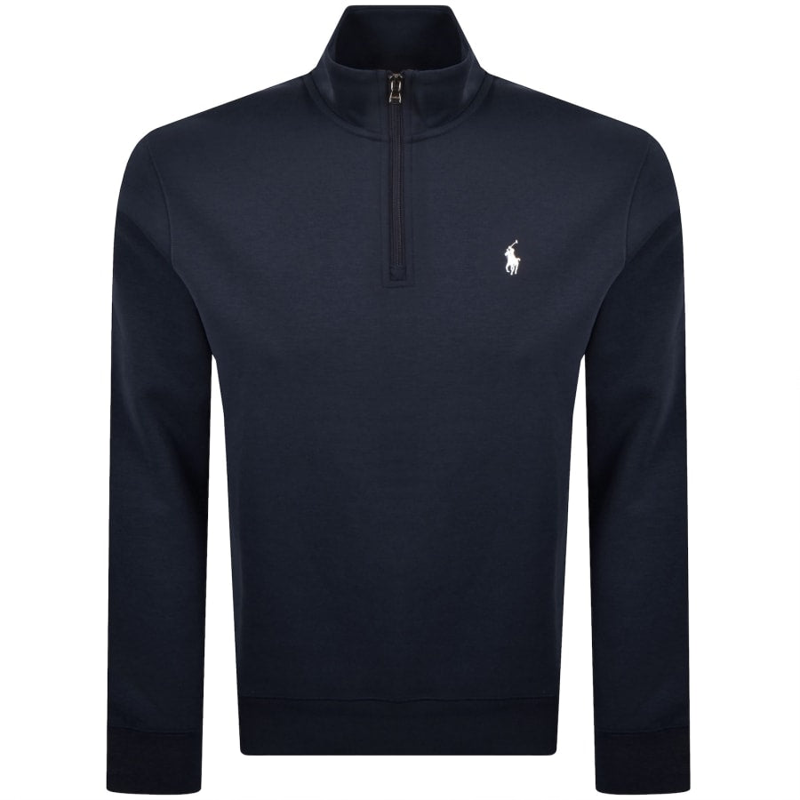 Ralph Lauren Quarter Zip Sweatshirt Navy