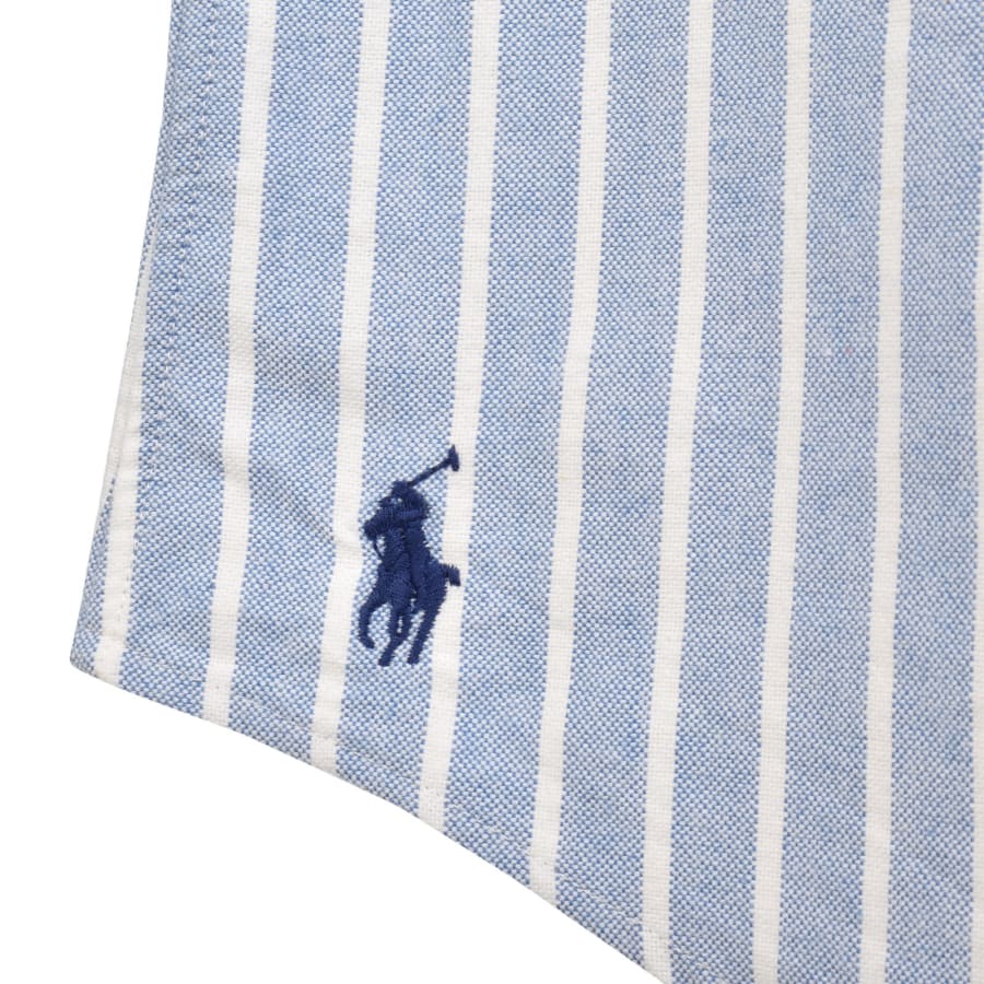 Ralph Lauren Stripe Shirt Blue And White