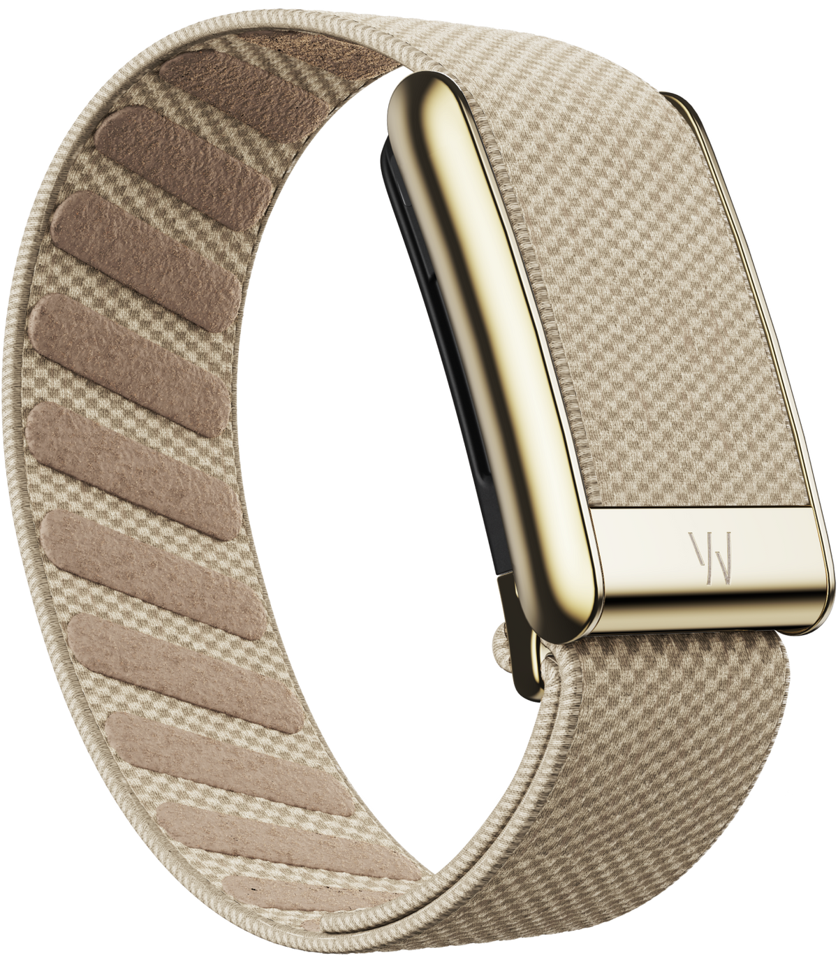 Whoop 5.0 SuperKnit Luxe Band - Dune with Gold