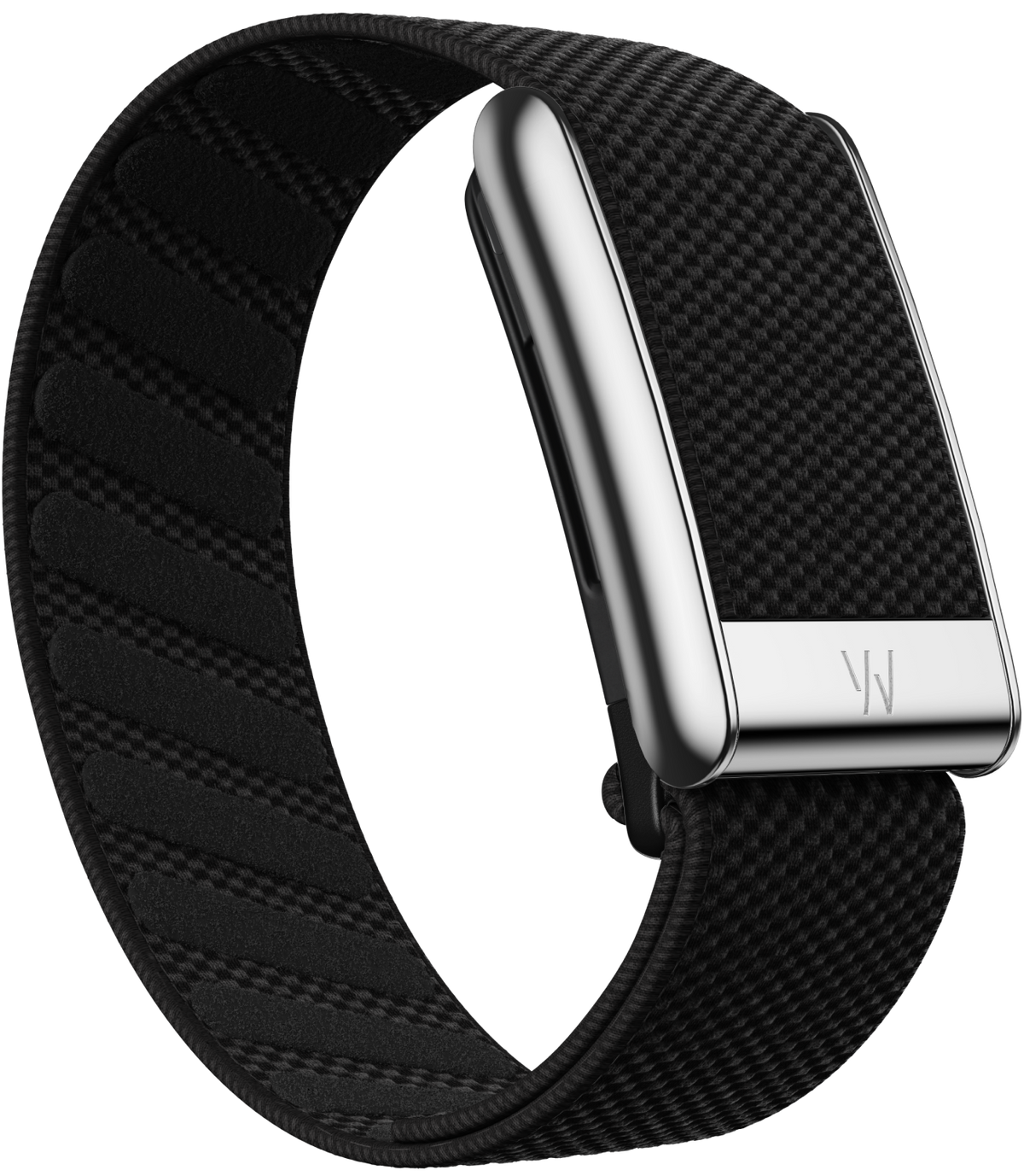 Whoop 5.0 SuperKnit Luxe Band - Obsidian with Titanium