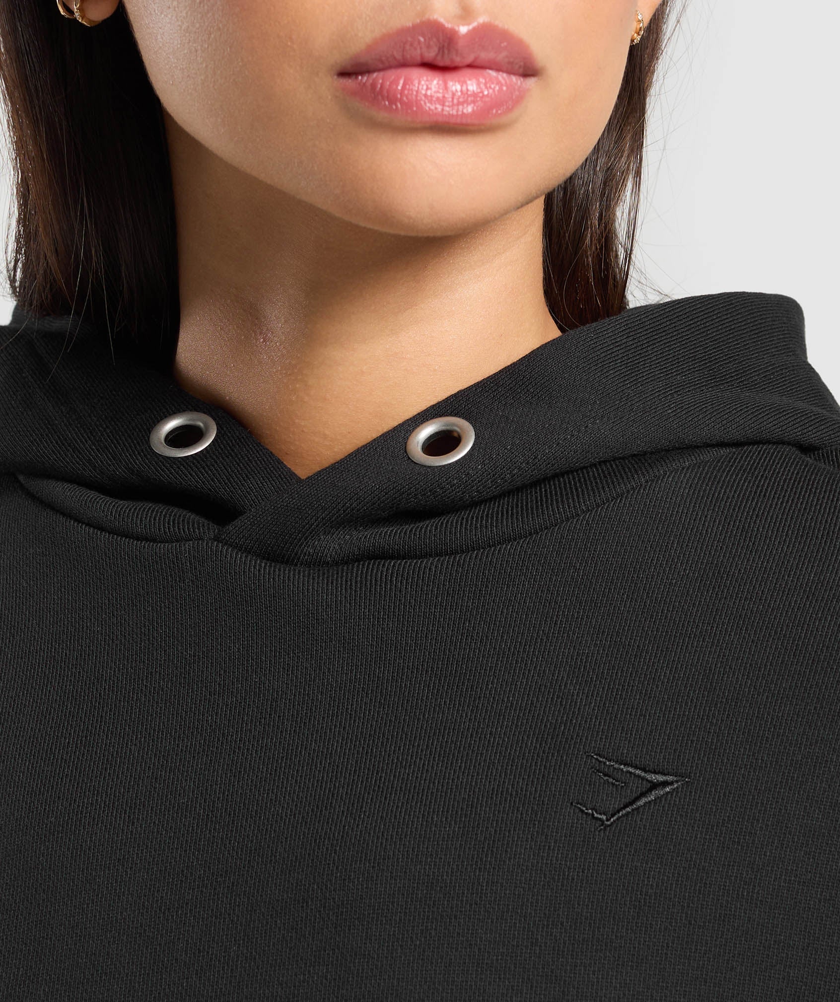 Gymshark Rest Day Sweats 2.0 Oversized Hoodie - Black