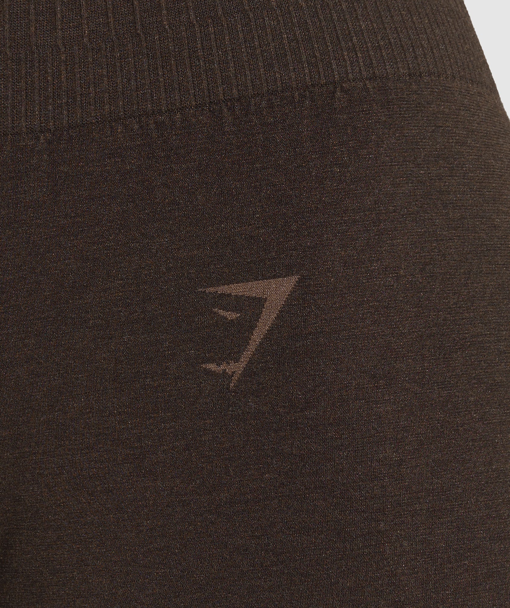 Gymshark Luxe Seamless Flare Leggings - Walnut Brown Marl