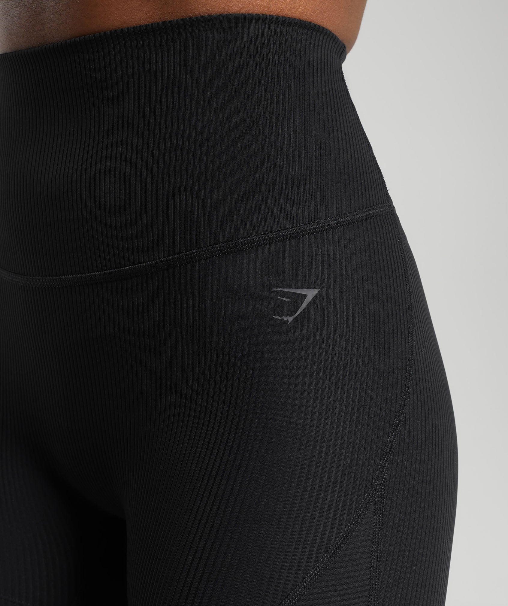 Gymshark Ribbed Shorts - Black