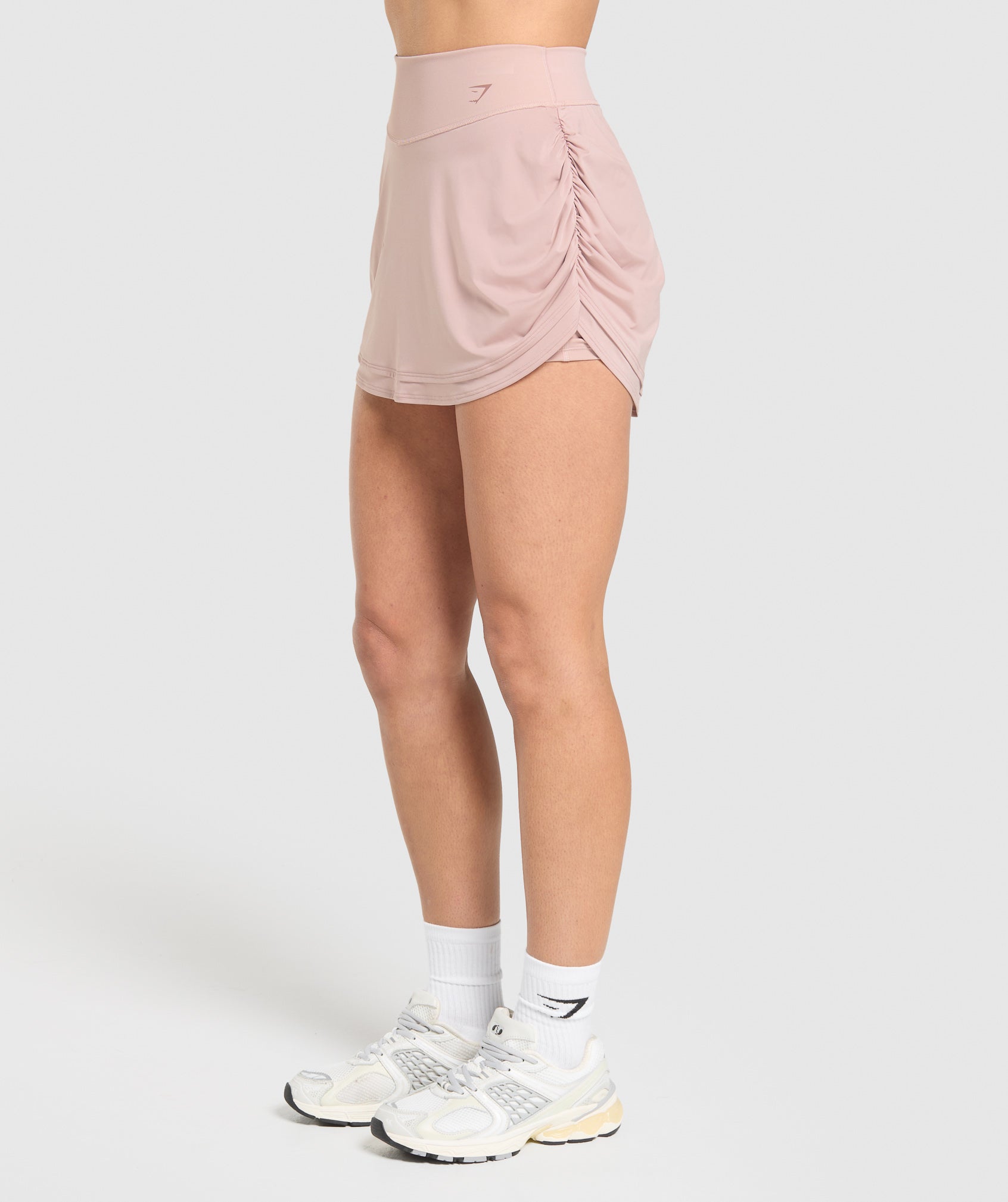 Gymshark Ruched Skort - Muted Pink