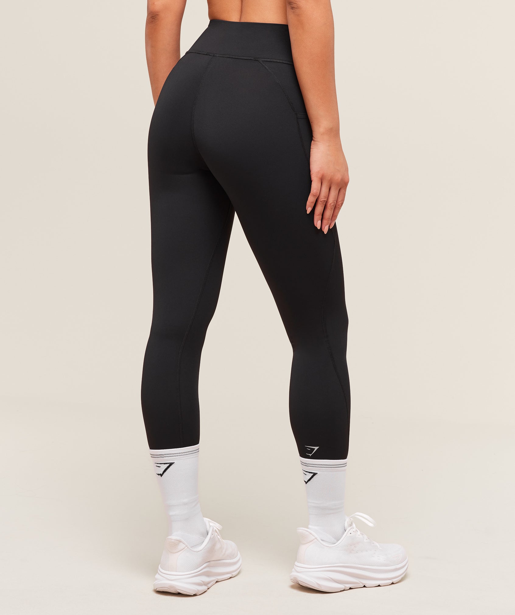 Gymshark Running Pocket Leggings - Black