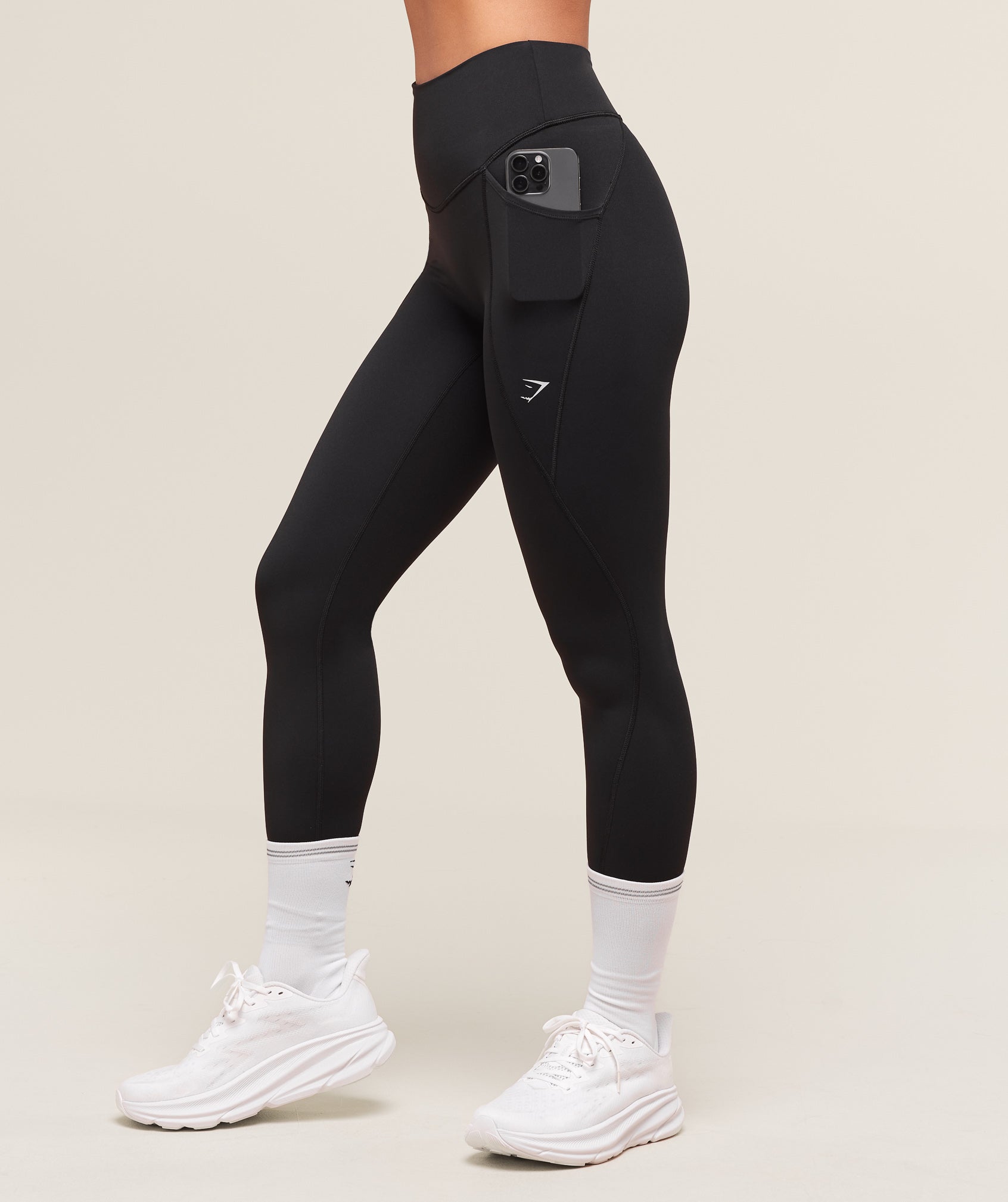 Gymshark Running Pocket Leggings - Black