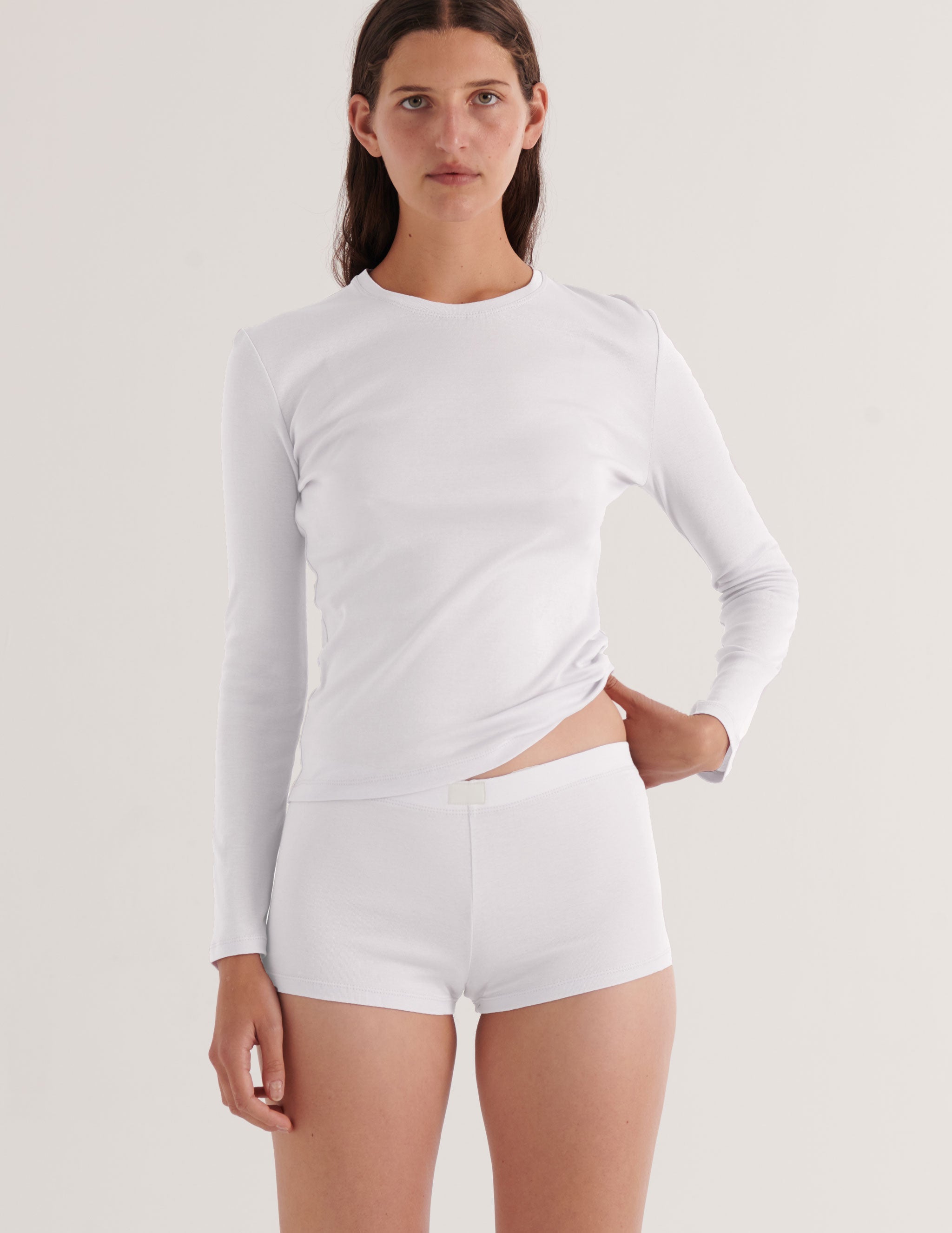 Presley Short White