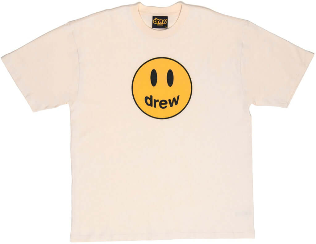 Drew Drew Tee - Cream - Size: L T-Shirts | Shop From The Mirage
